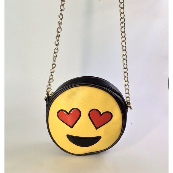Olivia Muller Emoji Purse,Crossbody,chain Strap,read - Picture 1 of 4